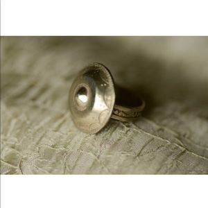 Moroccan vintage dome ring
